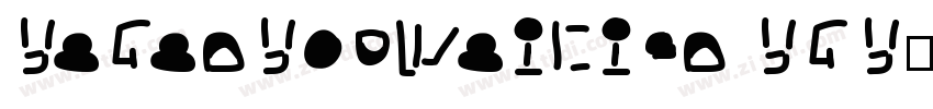 YeGenYouWeiDian YGY◆字体转换